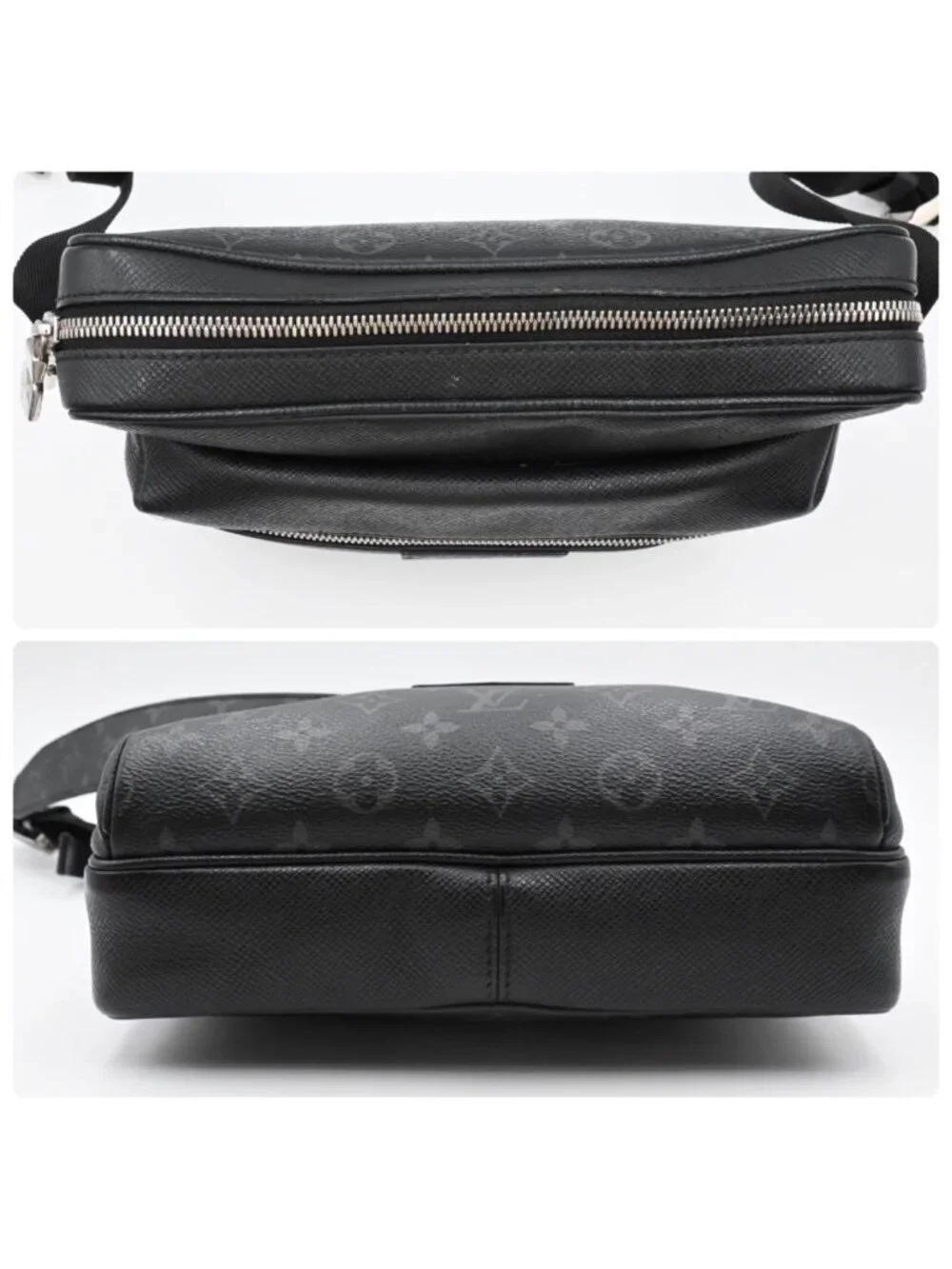 Louis Vuitton Taigarama Outdoor Messenger Shoulder Bag Blue